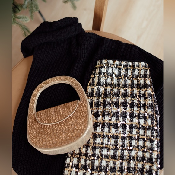 Gold Evening Bag - Picture 6 of 7